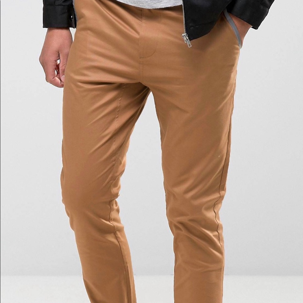 Brown Skinny Chinos